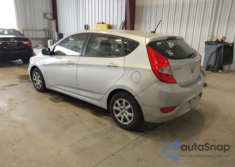 2012 Hyundai Accent Gs from USA, damaged, VIN KMHCT5AEXCU001340